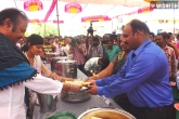 Mohan Babu Memu saitham, Mohan Babu Memu saitham, mohan babu sells idlies dosas in public, Sells