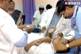 health worsen, Hunger strike, padmanabham hunger strike enters eight day, Hunger