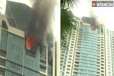 Mumbai Fire Accident news, Mumbai Fire Accident news, level two fire in mumbai s worli deepika among residents, Mumbai fire accident
