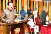 TRS, KCR, mumtaz ahmed khan takes oath as telangana speaker, Tn speaker