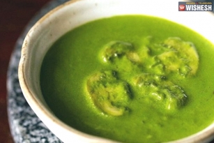 Mushroom Palak Recipe