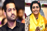 Telangana polls, NTR, ntr has a shock for nandamuri suhasini, Suhasini