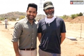SS Thaman, Haarika and Hassine, faction backdrop for ntr s next, Backdrop