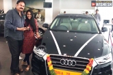 Niharika, Gift, naga babu gifts audi suv to his daughter, Audi suv car