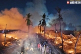 Nampally Exhibition Grounds news, Nampally Exhibition Grounds accident, massive fire accident in nampally exhibition grounds, Exhibition