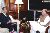 Rajnadh Singh, KCR, narasimhan s feedback about telugu chief ministers, Narasimhan