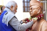 Prime Minister, homage, pm narendra modi pays homage to subhas chandra bose, Homage