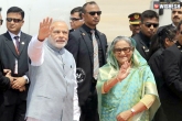 Mamata Banerjee, Mamata Banerjee, narendra modi reaches dhaka as a part of his historic two day visit to bangladesh, Historic