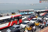 Telangana, Telangana, naughty ideas basing tank bund traffic restrictions, Tank bund