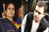 Crimes Against Women, Rahul Gandhi, nirbhaya s mother praises rahul gandhi, Praises
