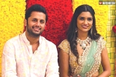 Nithiin, Nithiin and Shalini engagement, nithiin to get engaged tomorrow, Shalini