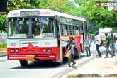 RTC salary hike, bus fare hike in Telangana, no bus fare hike t govt bears the expenditure, Bus fares