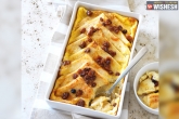 recipe, dessert, orange bread butter pudding, Bread