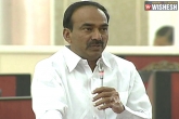 Telangana, Telangana budget spent, over half of telangana budget unspent, Etela rajendar