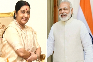 PM Modi Thanks Sushma Swaraj Over Kulbhushan Verdict