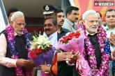Satish Upadhyay, Prime MInister, pm narendra modi returns home after three nation tour of france germany canada, Canada