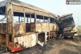 Palnadu Bus Accident breaking, Palnadu Bus Accident breaking, six dead in a brutal accident in palnadu district, 3 dead