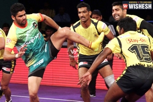 Patna Pirates Won Against Telugu Titans By 2 Points