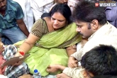 vinod royal, Pawan Kalyan in tirupathi, exclusive pawan consoles vinod s family, Tirupathi