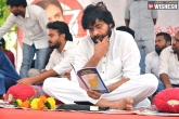 Janasena Party, chronic kidney disease, janasena chief pawan sits on one day fast for uddanam kidney patients, Srikakulam