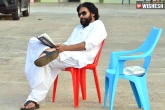 Janasena, Uddanam kidney victims, pawan kalyan starts his hunger strike for uddanam kidney victims, Hunger