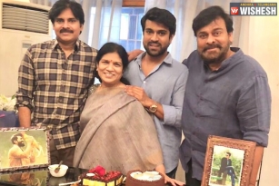 Pawan Surprises Chiru And Charan