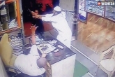 sword shopkeeper goons, physically challenged shopkeeper, physically challenged shopkeeper s lesson to goons, Rajni