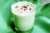 healthy drinks, healthy drinks, preparation of pistachio shake recipe, Pista