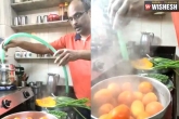 steam for vegetables latest, pressure cooker steam, viral video man uses pressure cooker steam to sterilize vegetables, Cook