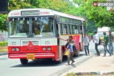 Traffic diversion, Traffic diversion, rtc buses to charge extra for traffic diversion, Rtc bus