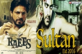 SRK Raees, Salman Sultan, srk s raees one step ahead of salman s sultan, Raees