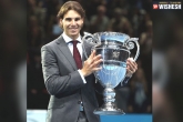 Rafael Nadal, ATP World Number 1 Award, rafael nadal receives atp world no 1 award, Tennis