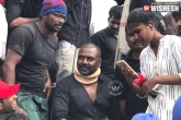 Chennai protest, hospitalized, choreographer and actor raghava lawrence hospitalized, Neck pain