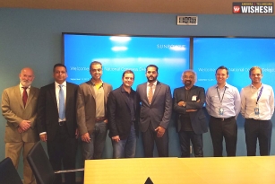 Rahul Gandhi Visits Tesla, Solar Research Facility In California