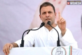 Rahul, meeting, rahul gandhi to start political campaign in ts today, Pcc