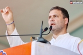 Rahul Gandhi, KCR, the steering of car is with pm alleges rahul gandhi, Alleges