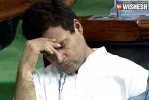 Rahul Gandhi caught sleeping in parliament