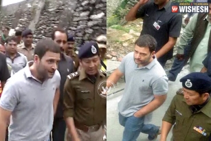 Rahul Gandhi trekked to Sanctum Sanctorum Kedarnath