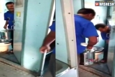 Charminar Express toilet video, Charminar Express toilet video, railway vendor fined with rs 1 lakh after video of tea coffee brought out from toilet, Charmi