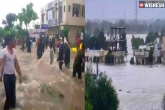 Nirmal rains, Telangana rains reports, rains lash telangana more than 1000 evacuated from nirmal, Telangana rains