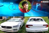 Raj Tarun accident, Raj Tarun accident, raj tarun involved in a road accident, Car accident