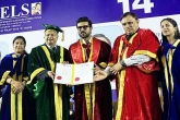 , , ram charan gets doctorate from vels university, Ran