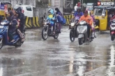 Telangana Rains breaking news, Telangana, red alert in telangana districts, Monsoons