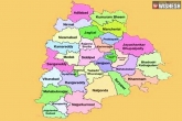 Telangana districts new plan, Telangana Congress, congress to reorganize districts in telangana, No change in cm