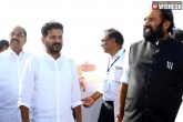 Medigadda Barrage visit, Medigadda Barrage visit, revanth reddy leads delegation to take stock of medigadda barrage, Revanth reddy