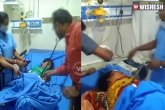 Hyderabad, ventilator, road accident leaves 5 year old on ventilator mother critical, Ventilator