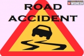 Canal, injury, road accident in khammam 1 killed 15 injured, Khammam