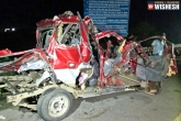 Road accident, students, road accident on orr 8 students killed on spot, Muv