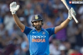 India Vs West Indies match, India Vs West Indies match, rohit sharma s super stroke gets 224 run victory for india, Rohit sharma