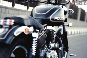 Royal Enfield Bullets For Hyderabad Police